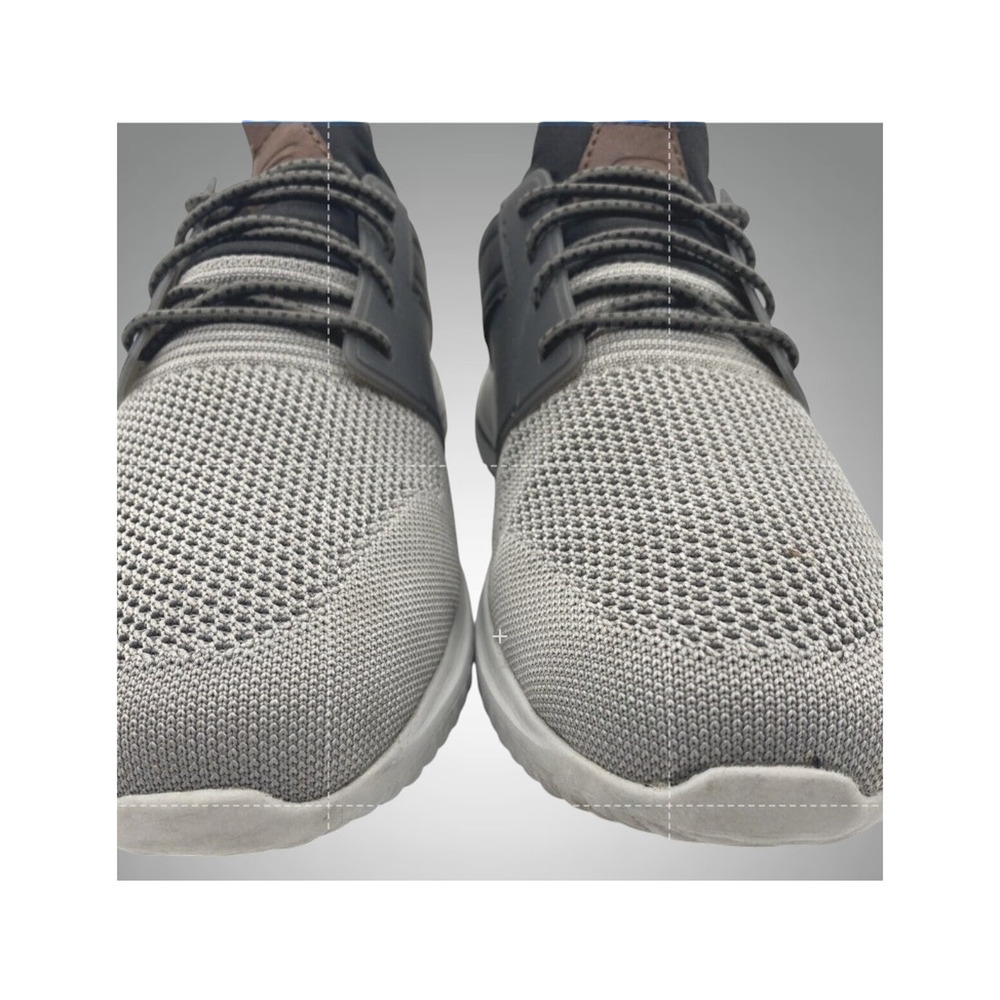 Skechers Delson Cicada Mens 8.5 Gray Arch Fit Air Cooled Memory Foam Shoes - Picture 8 of 12